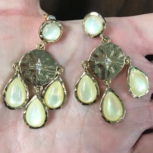 NWT AVON Summer Shimmer Teardrop Earrings